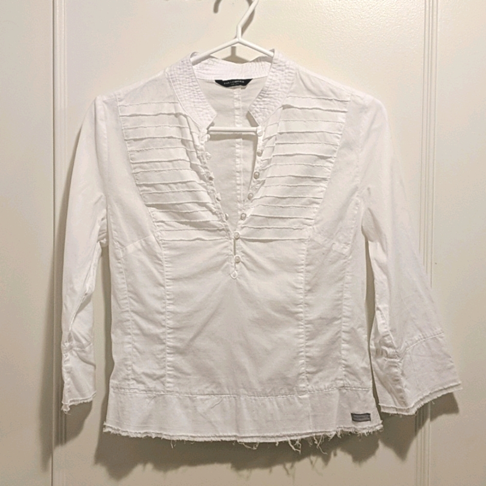 Full Circle White Blouse